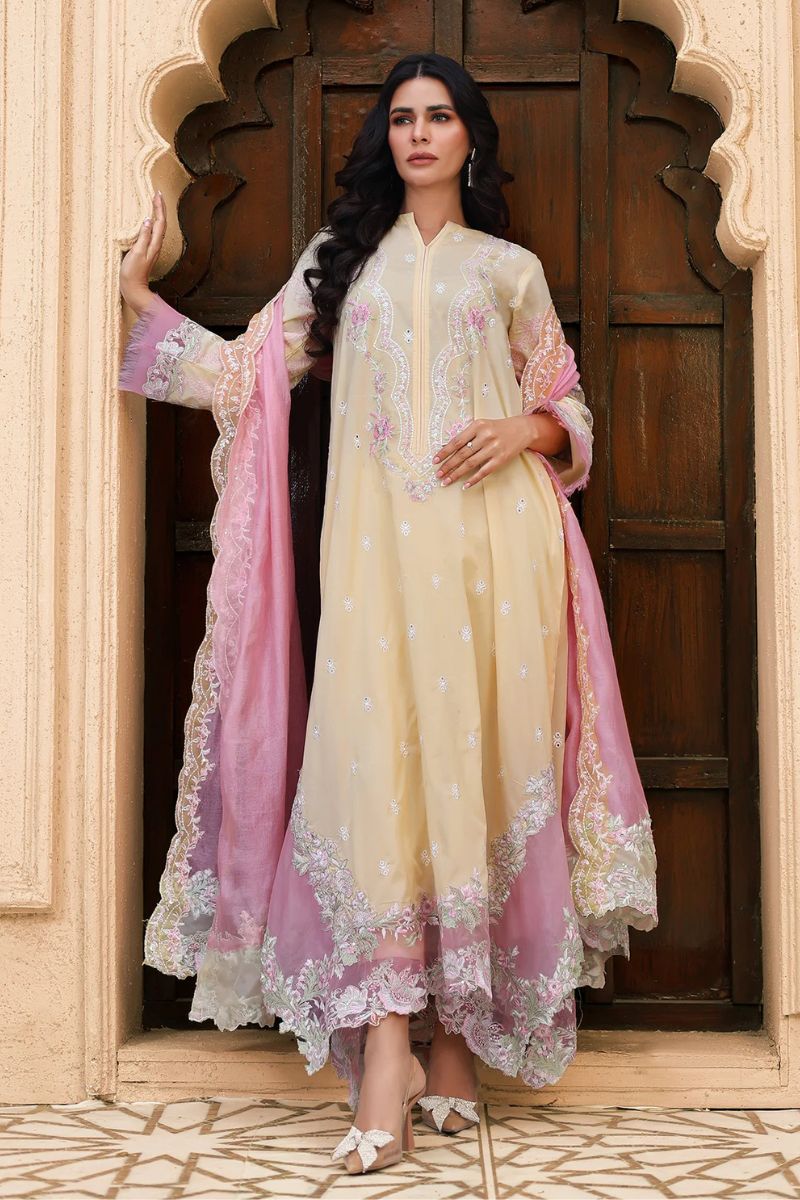 Tabeer By Mariam Malik Stitched 3 Piece Summer Collection'2025-Zynah