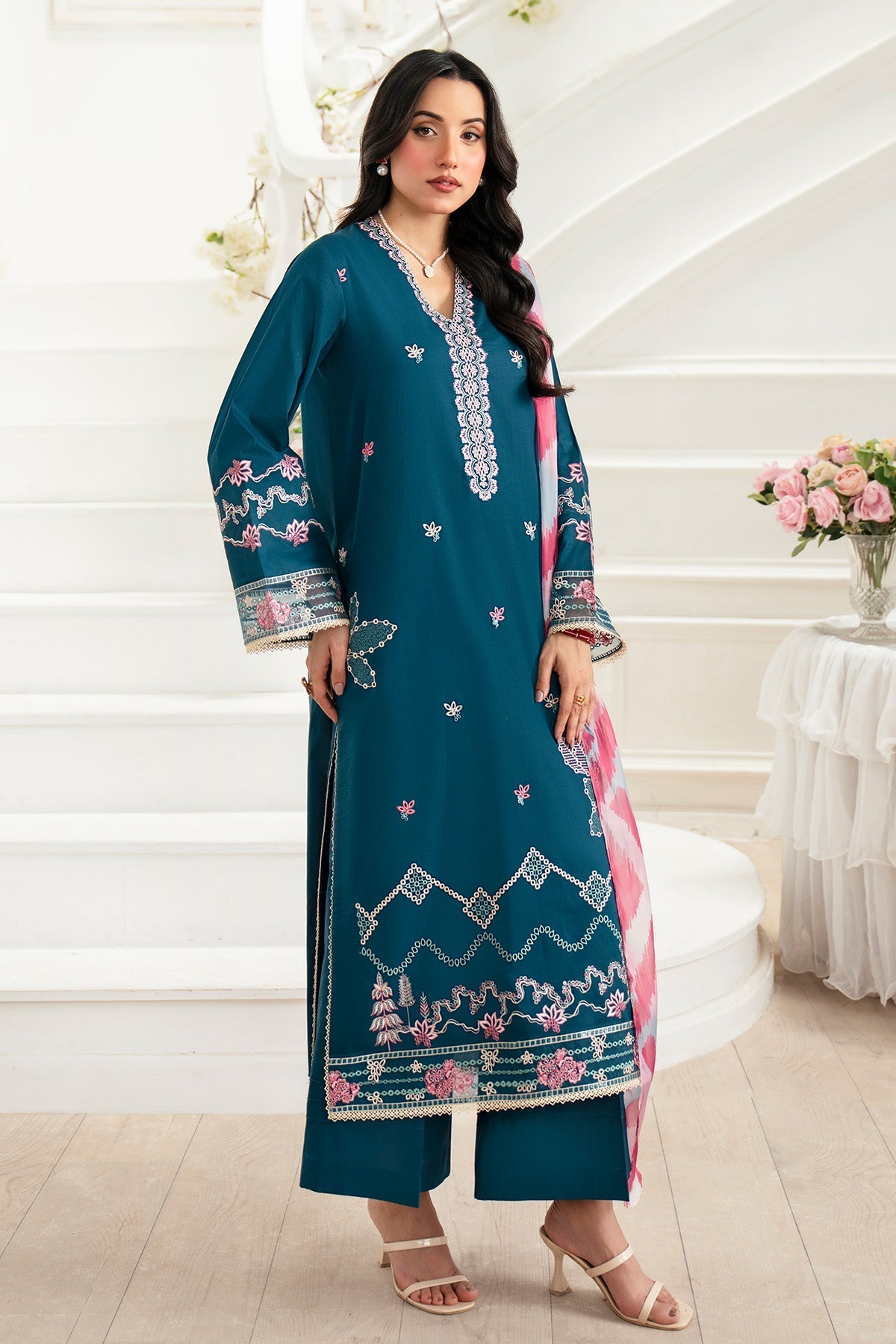 Kianna Pret By Imrozia Serene Stitched Summer Lawn Collection'2025-SP-85 Janina