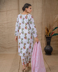 Ayla Studio Stitched Luxury Collection'2025-Asbp-106 Dobby Spring 3Pcs