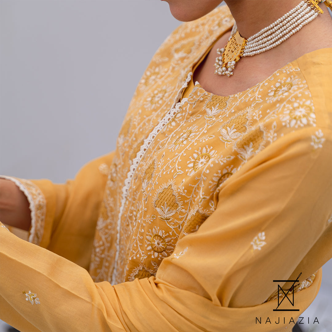 Najia Zia Unstitched 3 Piece Lawn Collection'2025-Jaal