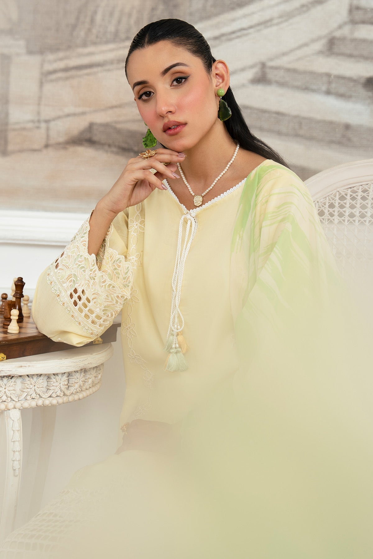 Kianna Pret By Imrozia Serene Stitched Summer Lawn Collection'2025-SP-82 Emuna