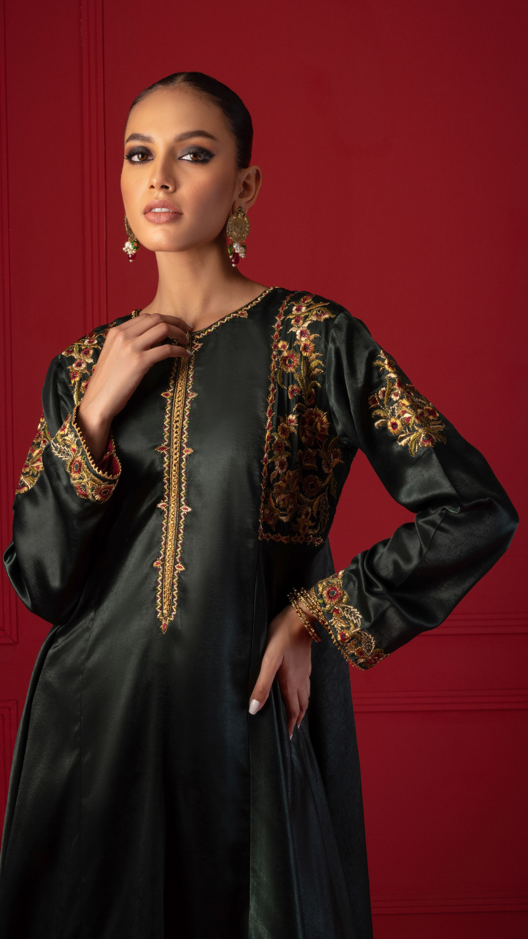 Baraysham By Najia Zia Stitched 2 Piece Winter Collection'2025-Morni
