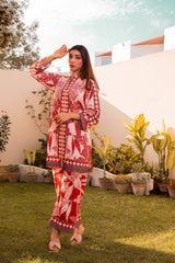 Sonrisa Red Co-ord Set