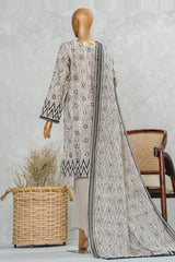 Printkari By HZ Stitched 3 Piece Chikankari Vol-05 Collection'2025-LPE-3P-507
