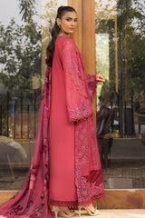 Motifz Unstitched 3 Piece Premium Emb Lawn Drop-01 Collection'2025-5304-Celine