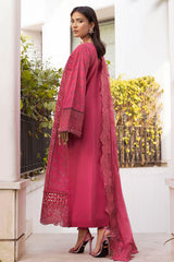 Motifz Unstitched 3 Piece Premium Emb Lawn Drop-01 Collection'2025-5305-Aubrey