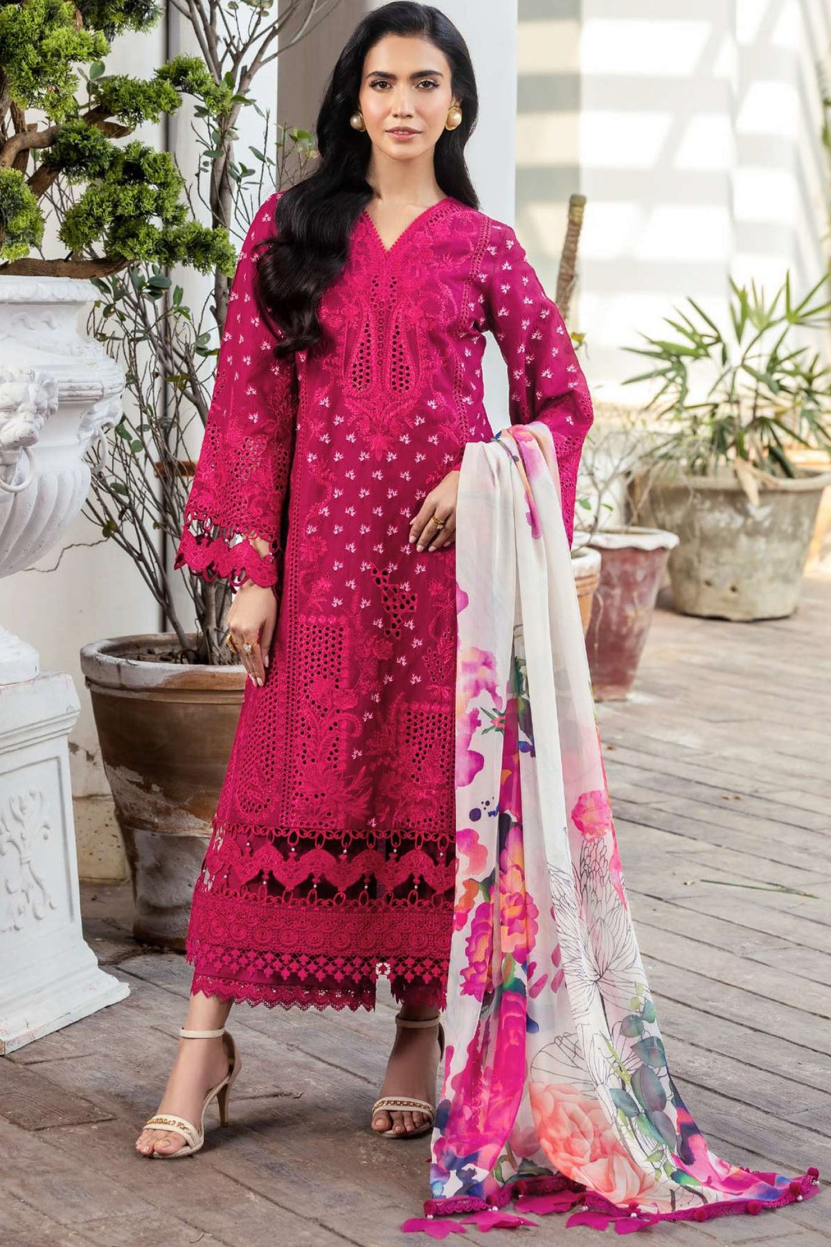 Motifz Unstitched 3 Piece Premium Emb Lawn Vol-02 Collection'2025-5311-Liana