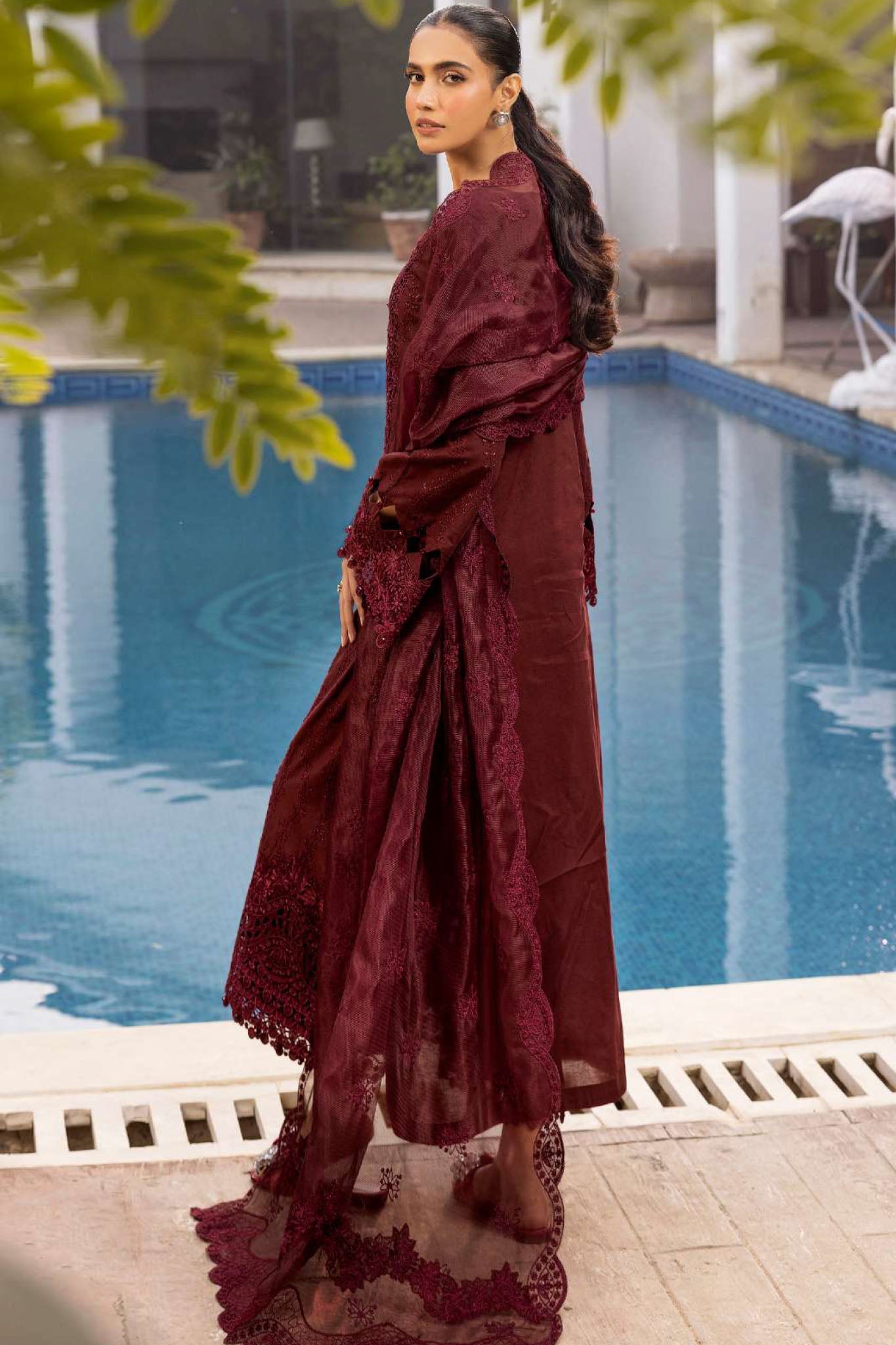 Motifz Unstitched 3 Piece Premium Emb Lawn Vol-02 Collection'2025-5313-Sabine