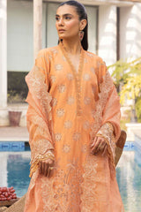Motifz Unstitched 3 Piece Premium Emb Lawn Vol-02 Collection'2025-5315-Corinne