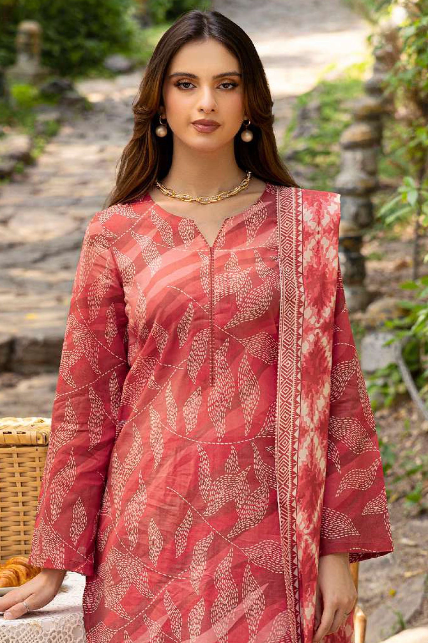 Rang By Motifz Unstitched 3 Piece Printed Lawn 3 Collection'2025-5356-Naryman