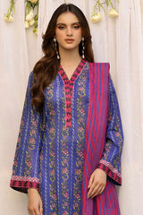Rang By Motifz Unstitched 3 Piece Printed Lawn 3 Collection'2025-5357-Izaar