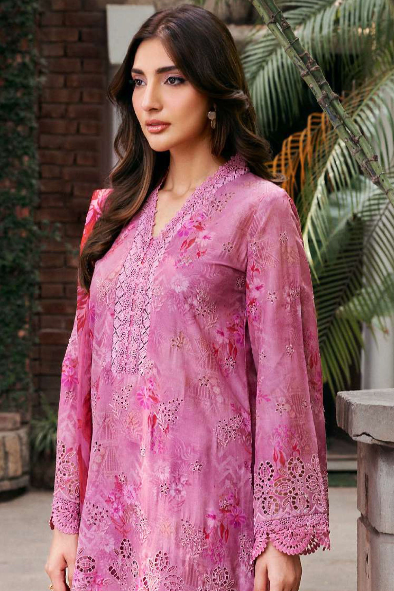 Amal By Motifz Unstitched 3 Piece Digital Printed Emb Lawn Vol-02 Collection'2025-5360-Aine