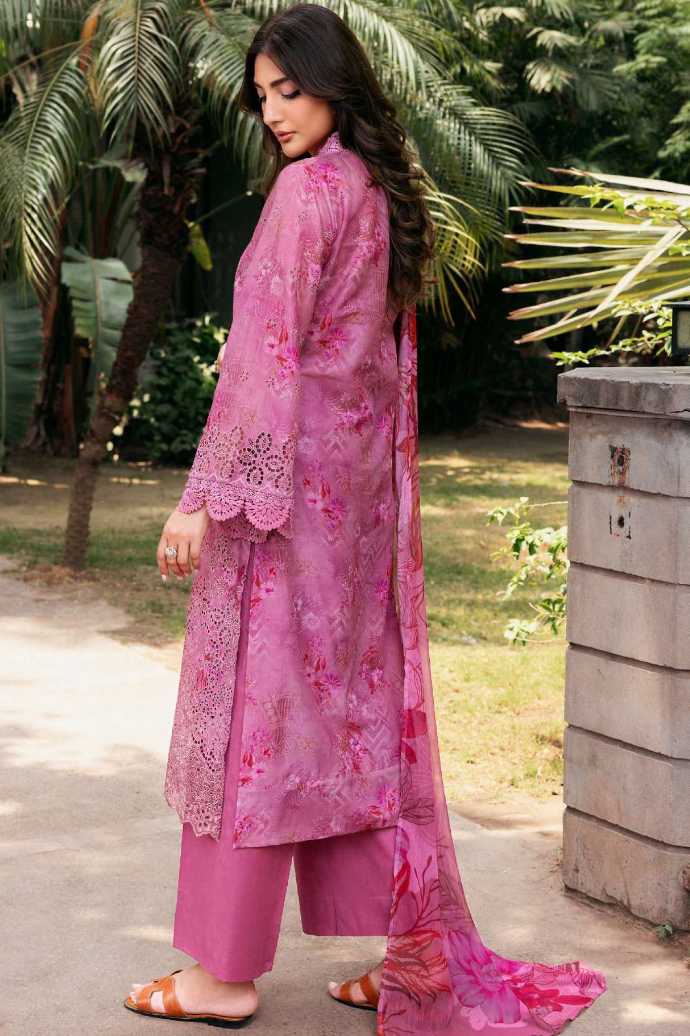 Amal By Motifz Unstitched 3 Piece Digital Printed Emb Lawn Vol-02 Collection'2025-5360-Aine