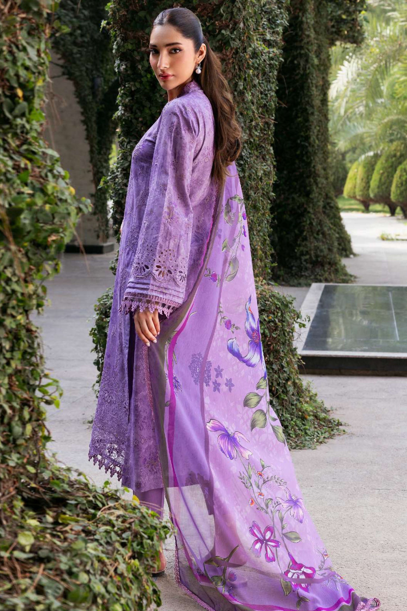 Amal By Motifz Unstitched 3 Piece Digital Printed Emb Lawn Vol-02 Collection'2025-5361-Elise