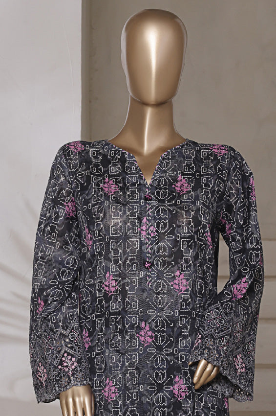 Aashkaar By HZ Stitched 3 Piece Emb Cotton Lawn Vol-07 Collection'2025-LPE-539