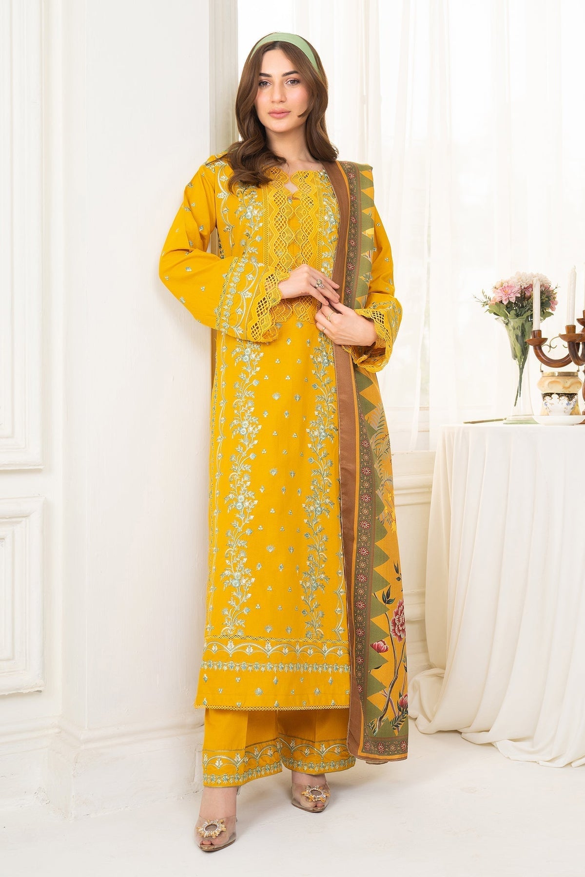 Winter Basics by Panache Apparel Stitched Collection-Golden Hour
