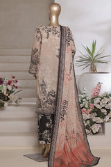 Aashkaar By HZ Stitched 3 Piece Emb Cotton Lawn Vol-07 Collection'2025-LPE-540