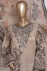 Aashkaar By HZ Stitched 3 Piece Emb Cotton Lawn Vol-07 Collection'2025-LPE-540