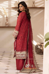 Umang By Motifz Unstitched 3 Piece Digital Printed Emb Lawn 2 Collection'2025-5412-EMINE