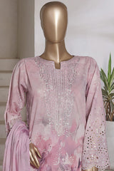 Aashkaar By HZ Stitched 3 Piece Emb Cotton Lawn Vol-07 Collection'2025-LPE-541