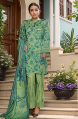 Aashkaar By HZ Stitched 3 Piece Emb Cotton Lawn Vol-07 Collection'2025-LPE-543