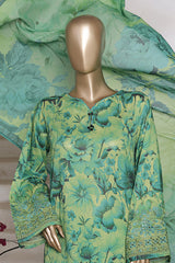 Aashkaar By HZ Stitched 3 Piece Emb Cotton Lawn Vol-07 Collection'2025-LPE-543