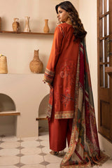 Umang By Motifz Unstitched 3 Piece Digital Printed Emb Lawn Collection'2025-5473-BRENNA