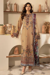 Umang By Motifz Unstitched 3 Piece Digital Printed Emb Lawn Collection'2025-5474-Ara
