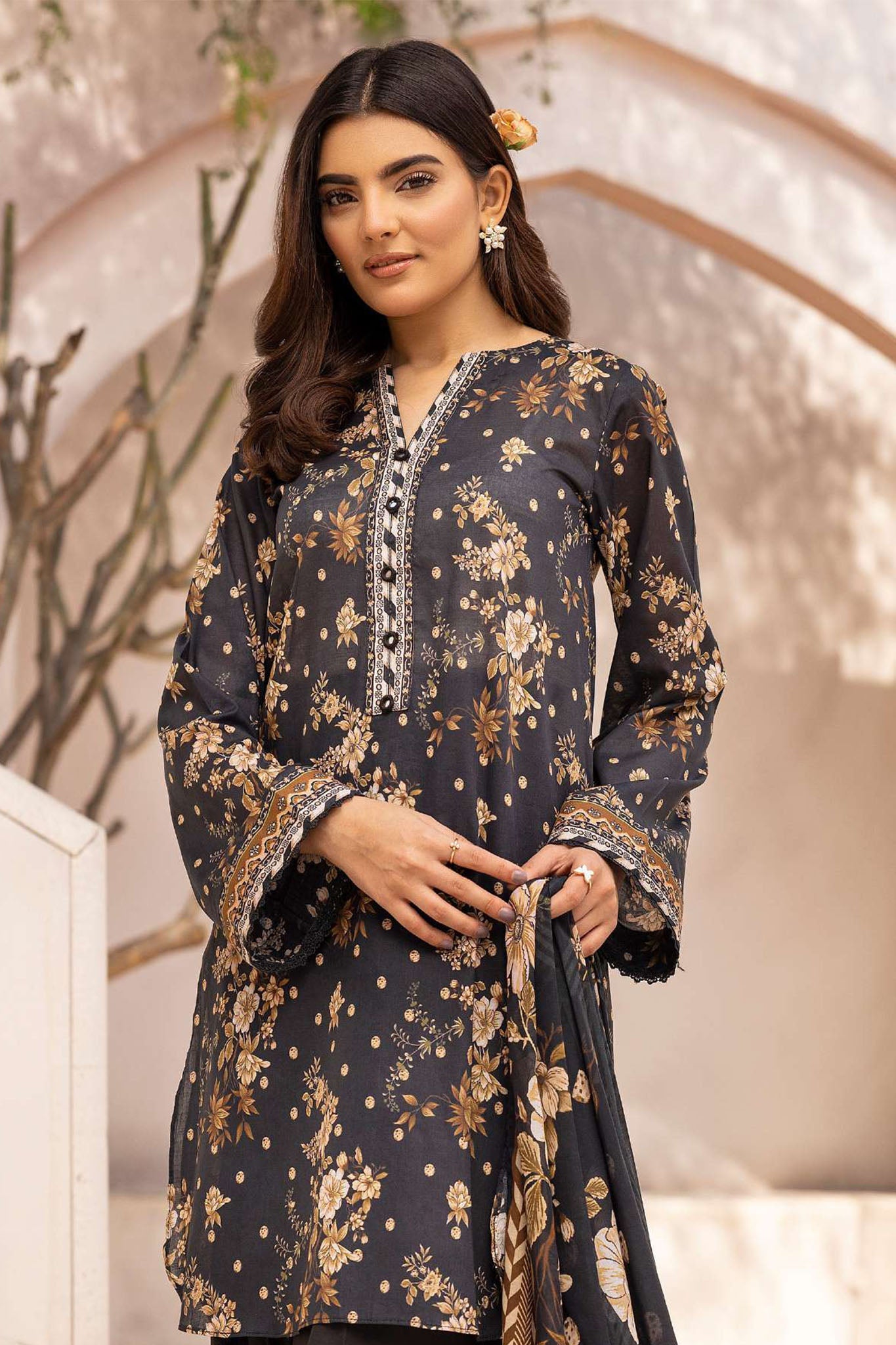 Rang By Motifz Unstitched 3 Piece Printed Lawn Collection'2025-5514-Ozlem