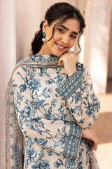 Rang By Motifz Unstitched 3 Piece Printed Lawn 2 Collection'2025-5518-GEMMA