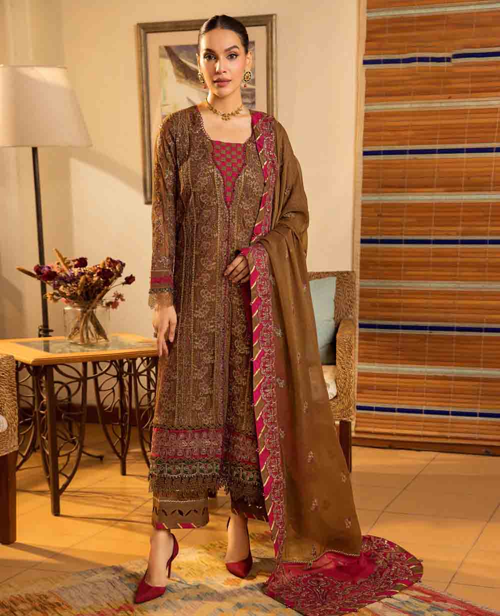 La Mode by Xenia Unstitched 3 Piece Luxury Formal Collection'2023-06-Enrica