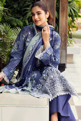 Umang By Motifz Unstitched 3 Piece Digital Printed Emb Lawn 3 Collection'2025-5572-Maisie