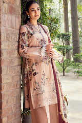 Umang By Motifz Unstitched 3 Piece Digital Printed Emb Lawn 3 Collection'2025-5573-Ezra