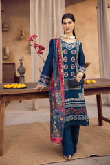 Raj Bari Unstitched 3 Piece Chikankari Collection'2023-RC-05-A