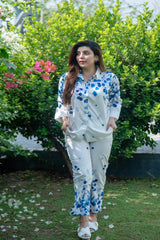 Zaib E Hoor Feroza Blossom 2Pc Stitched Suit