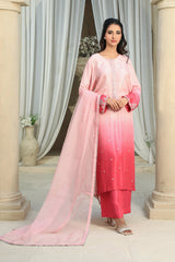 Najia Zia Stitched Luxury Pret Collection-Mulberry With Dupatta