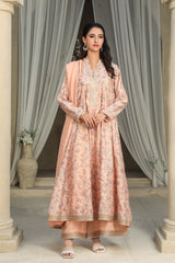 Najia Zia Stitched Luxury Pret Collection-Champagne