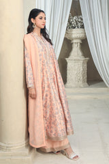 Najia Zia Stitched Luxury Pret Collection-Champagne