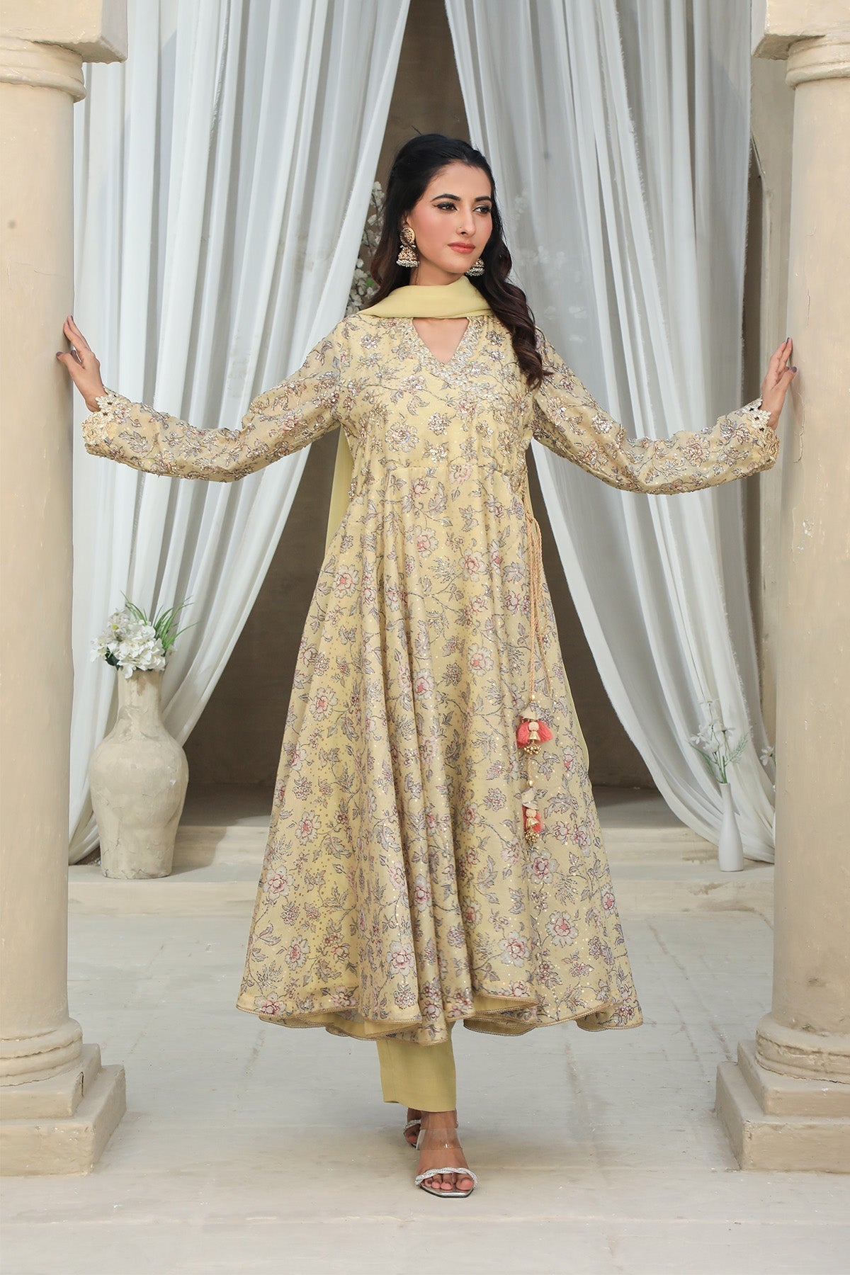 Najia Zia Stitched Luxury Pret Collection-Amber