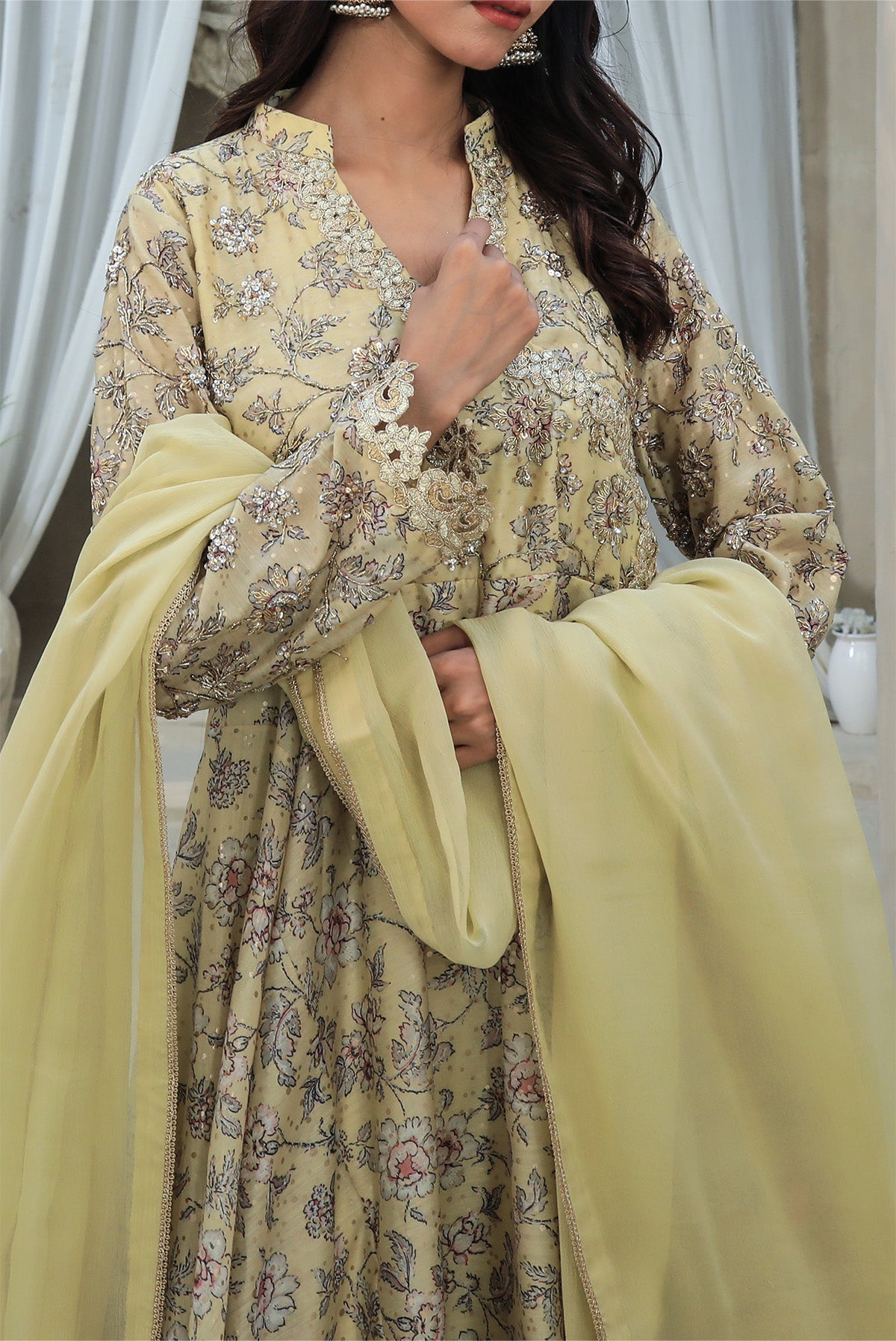 Najia Zia Stitched Luxury Pret Collection-Amber