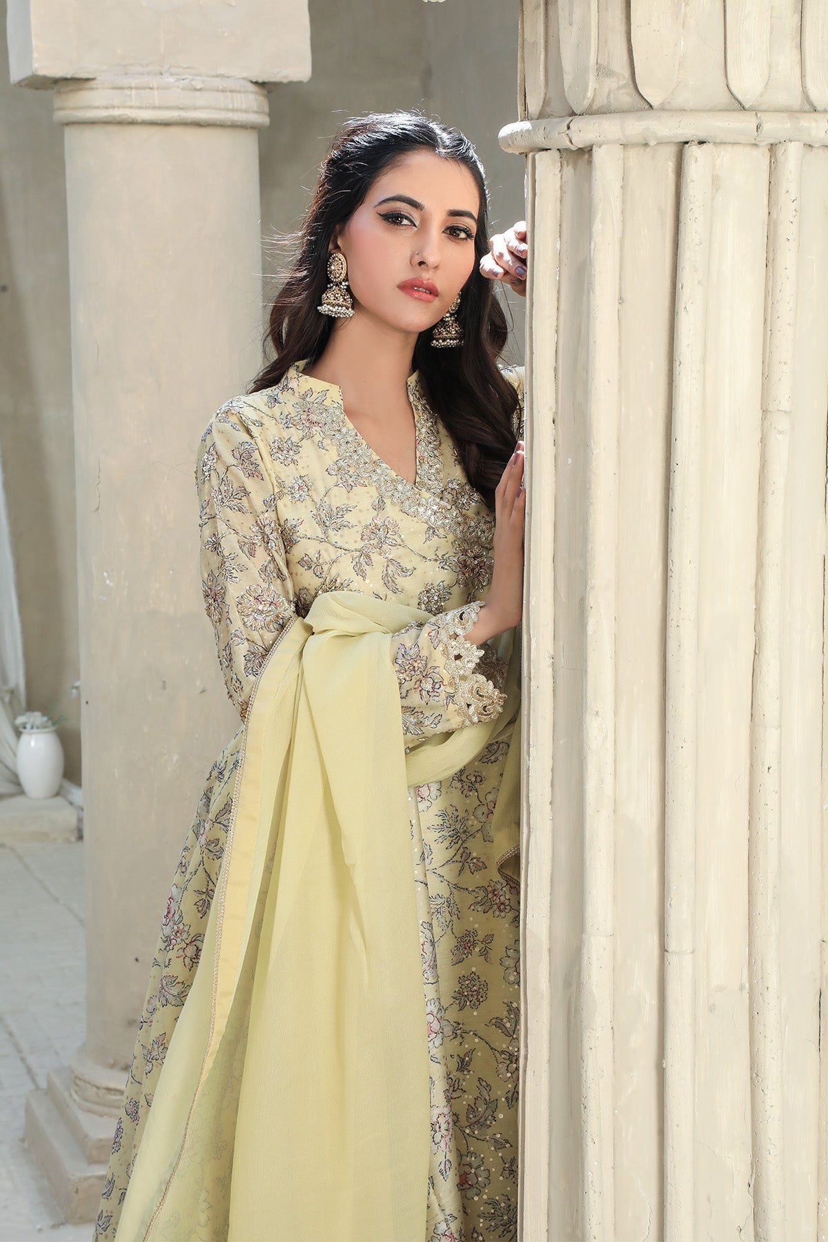 Najia Zia Stitched Luxury Pret Collection-Amber
