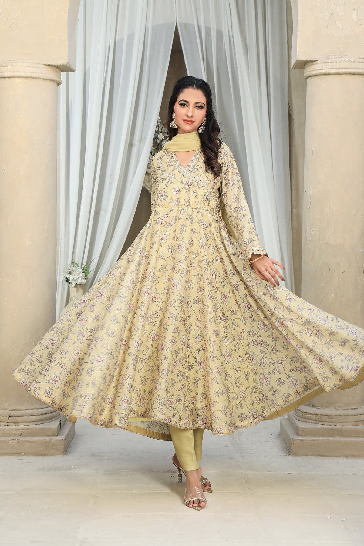 Najia Zia Stitched Luxury Pret Collection-Amber