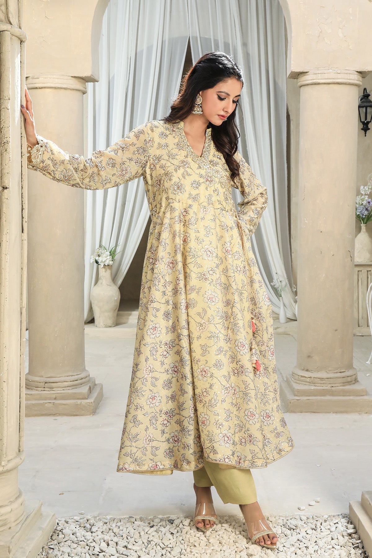 Najia Zia Stitched Luxury Pret Collection-Amber