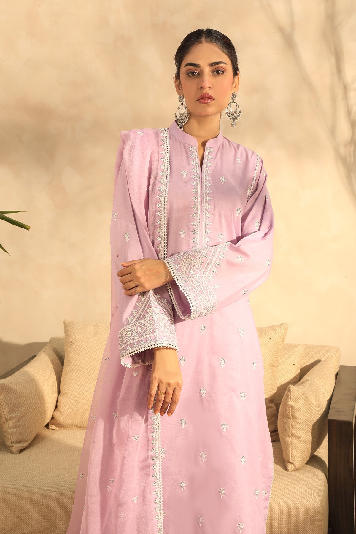 Najia Zia Unstitched 3 Piece Emb Lawn Collection'2025-Unique