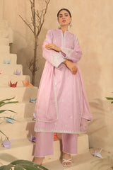 Najia Zia Unstitched 3 Piece Emb Lawn Collection'2025-Unique