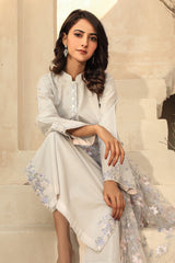 Najia Zia Unstitched 3 Piece Emb Lawn Collection'2025-Elegant