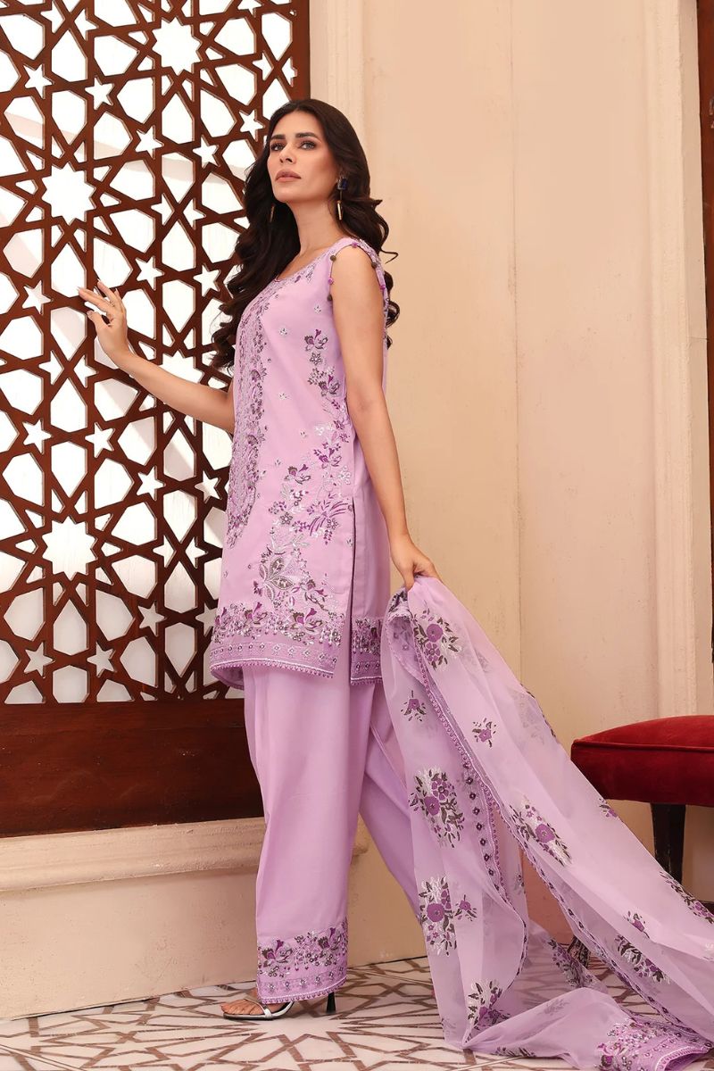Tabeer By Mariam Malik Stitched 3 Piece Summer Collection'2025-Lylah
