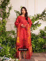 Pairi Daeza By Nine Needles Unstitched 3 Piece Luxury Lawn Collection'2025-Cove-NL-03