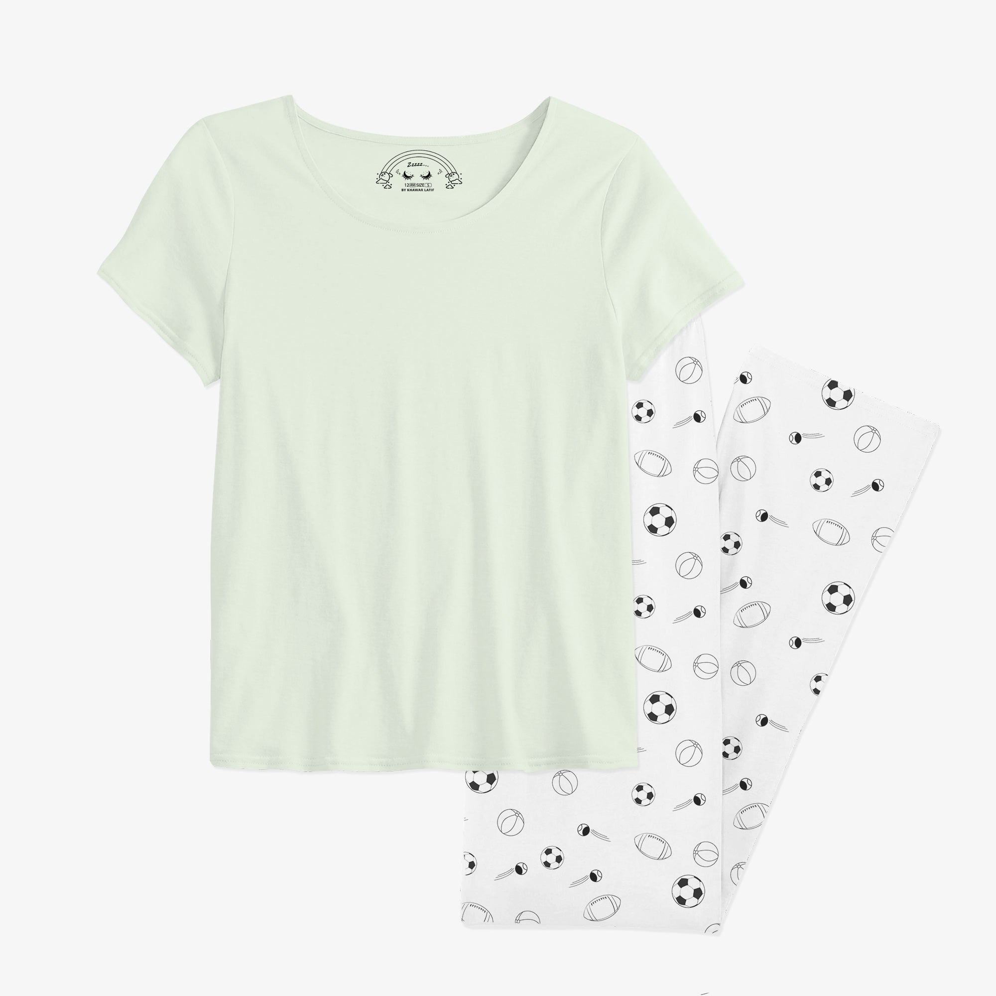 12 AM By Khawar Latif Sporty Trouser with Matching Tshirts