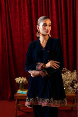 Bagh-E-Makhmal Separates By Zaaviay Stitched Dewdrop (Two Piece)
